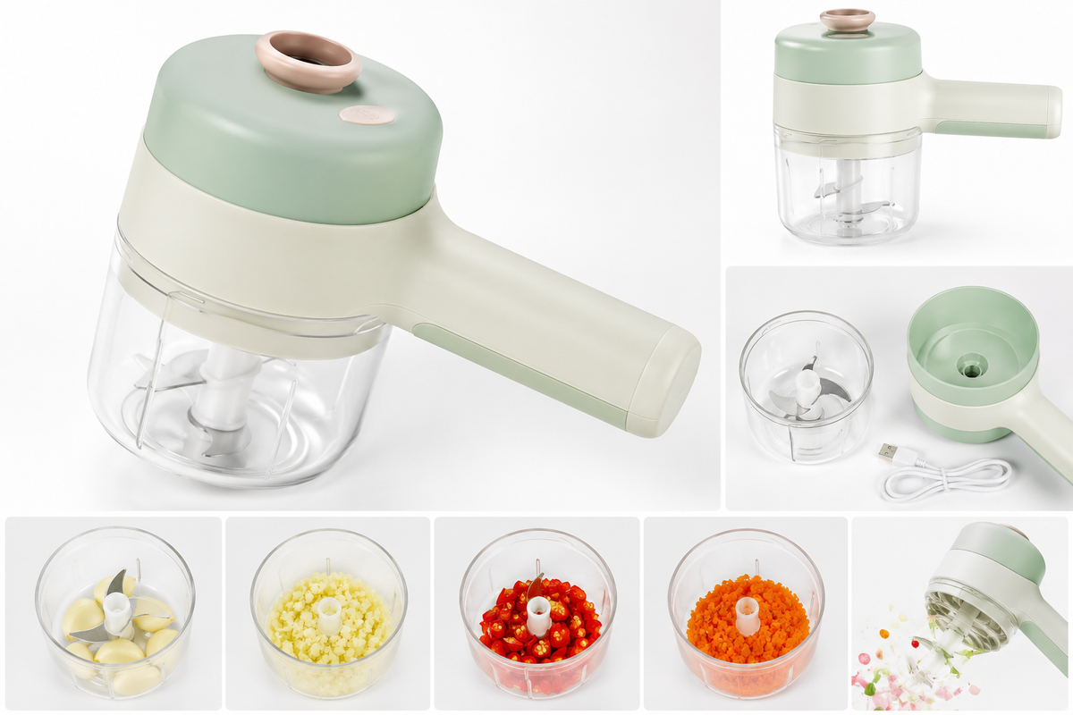 Cortador Eléctrico Portátil de Cocina